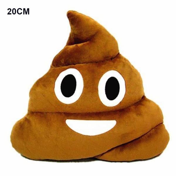 20/35 cm Söt Emotion Stuffed Plyschkudde 20cm style1