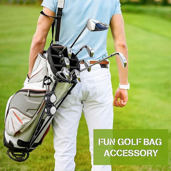 2 st Bärbara Golfboll H Golfboll Silikonklämma Golfboll Midja H Golfsport