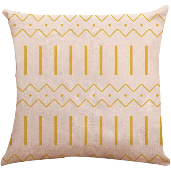 Kuddfodral 18x18 set om 4, modernt cover med soffa, dec