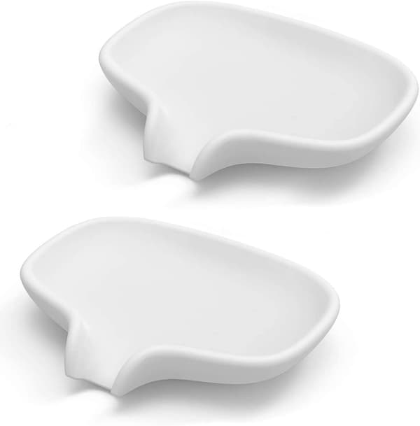 ##/STK Silikon Såpedispenser med Avrenning, Dusjsåpeboks, Baderom/Kjøkkensett##/