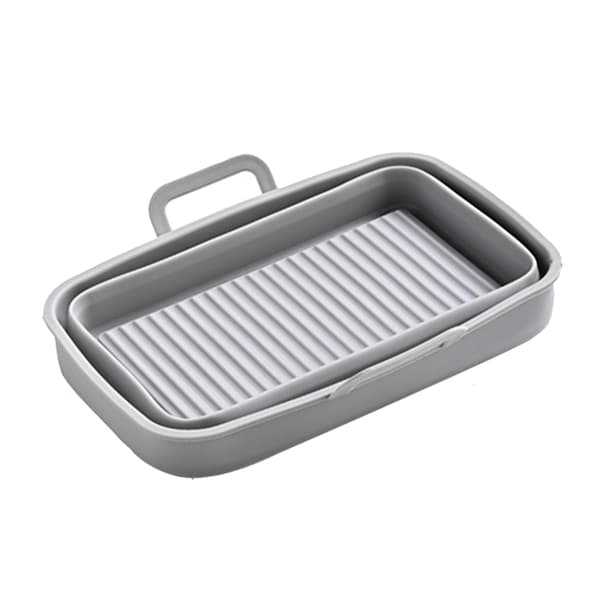 Friteerausalusta Leivonta Leivontatarvikkeet Pestävä DIY Prop Cake Gray