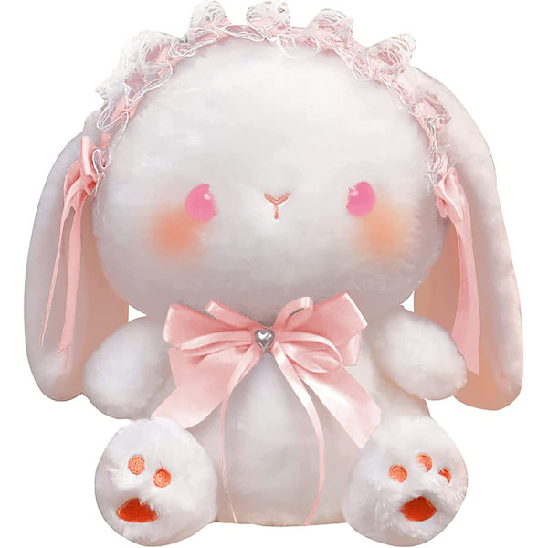 Spets Kanin Gosedjur Doll Plyschleksak Söt Gosedjur Pink