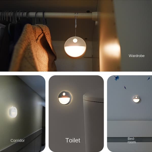 LED Nattljus Skåpbelysning VIT LJUS VIT LJUS