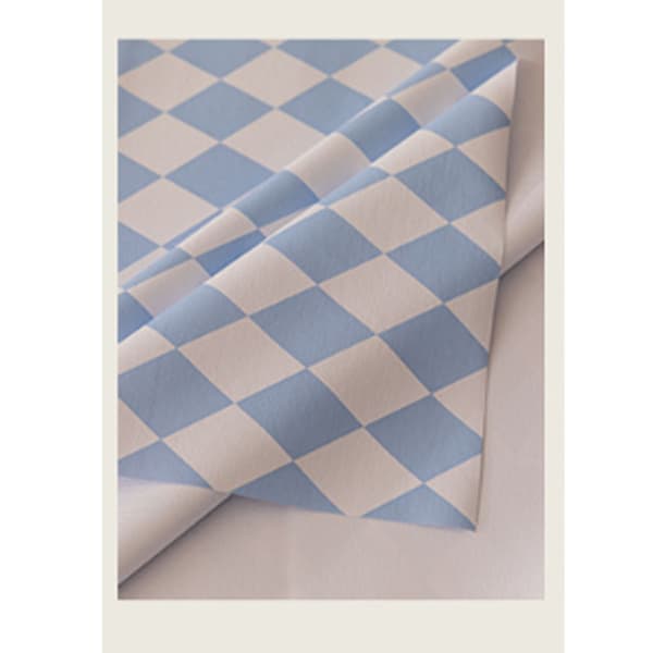 PVC duk 120*120cm (blå)