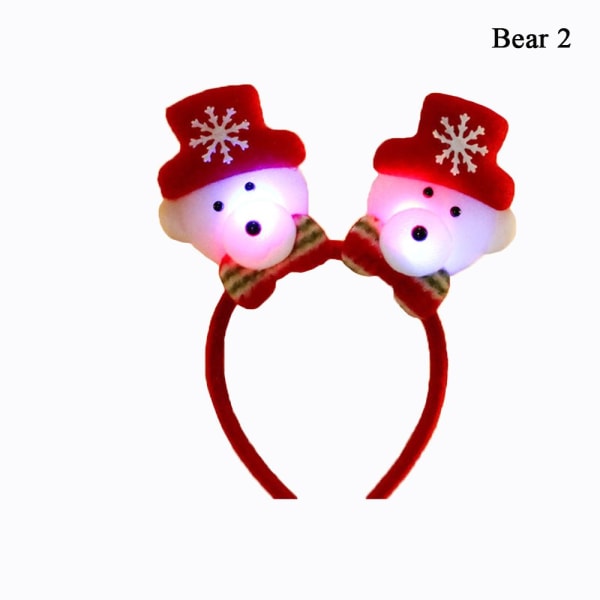 Julepandebånd Julehovedspænde BEAR 2 BEAR 2