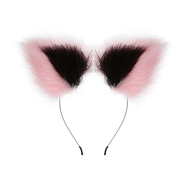 4 ST Handgjorda Fox Cat Ears Kostymrekvisita för Halloween, jul, cosplay, fest