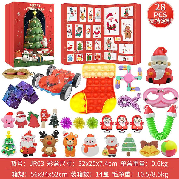 Christmas Blind Box Hand Tear Countdown Calendar