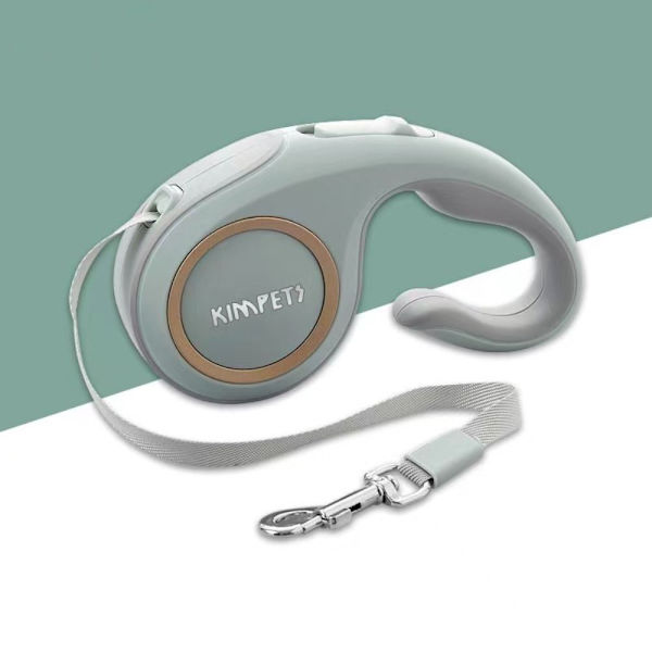 Pet Walking koppel Indragbart hundkoppel WHITE 3M
