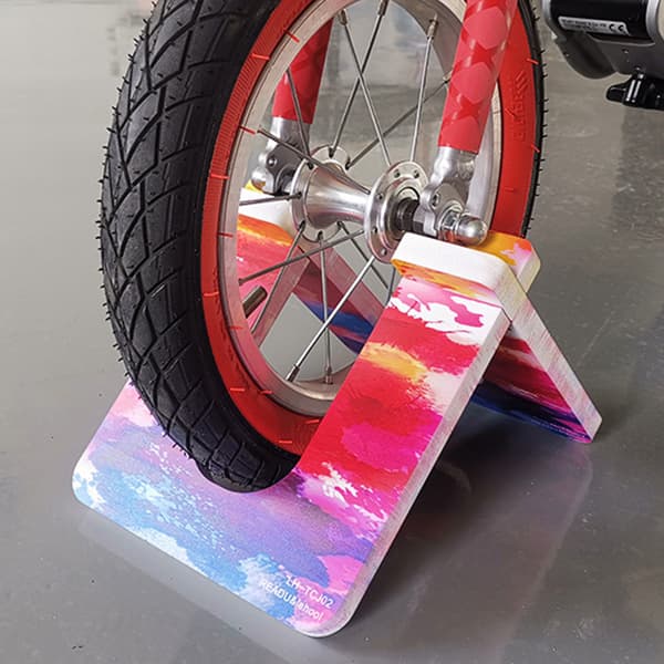 Barn Balans Bil Parkeringsram Scooter Display Fast Brack A2