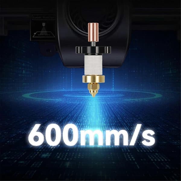 Opdateret Hotend KIT til K1/K1 MAX Keramisk Varmeblok Sæt 300C Ekstruder til K1 3D Printer