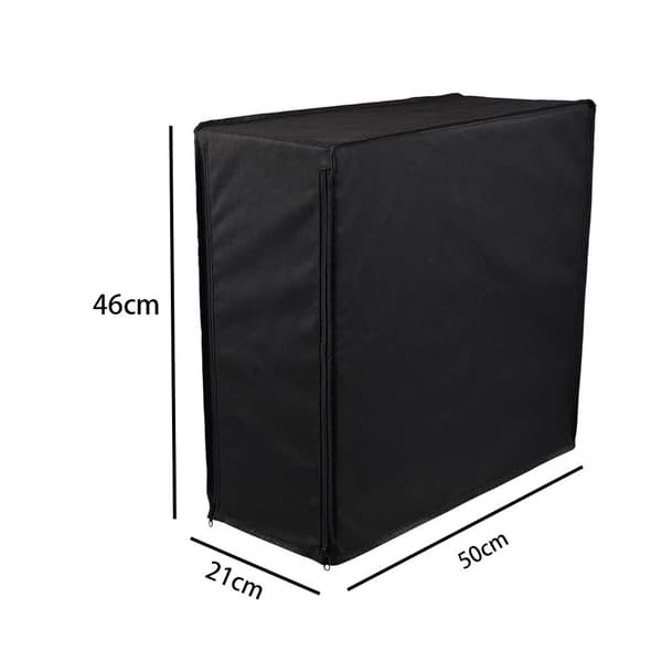 420D: 50 * 21 * 46cm Oxford tyg datorskal skyddskåpa,