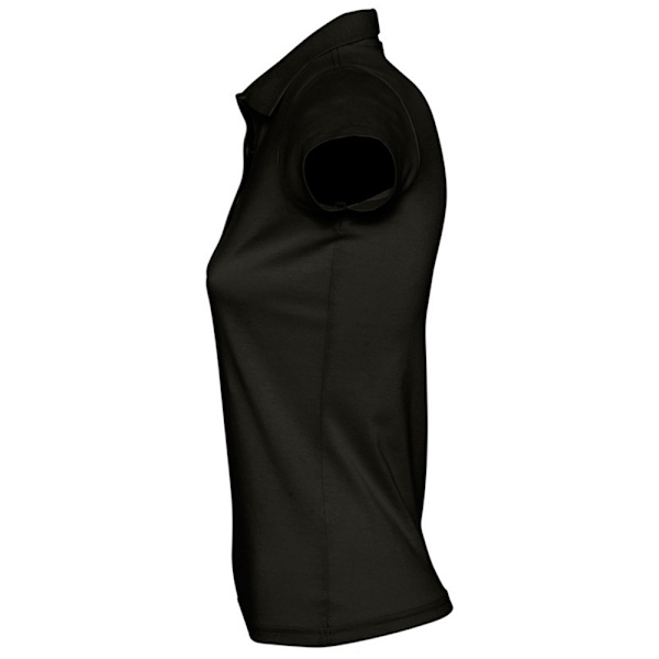 SOLS Naisten Prescott lyhythihainen pikeepaita De Deep Black M