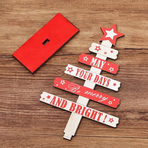 Tree Nest Tre Juletre Bordplate Miniatyrpynt for style2
