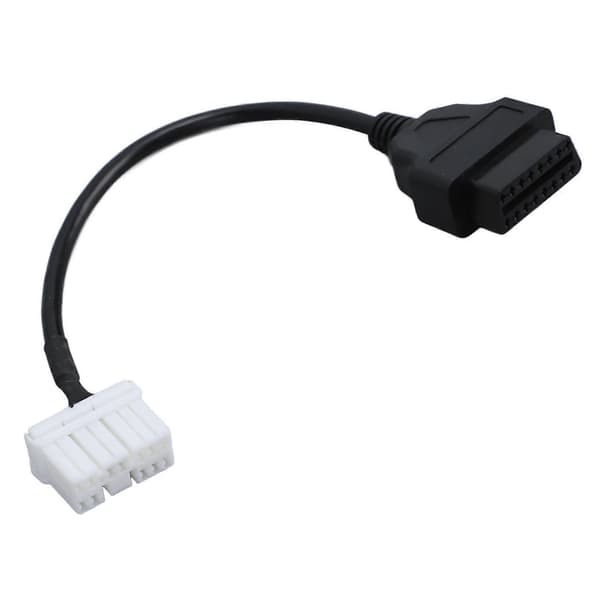12-pin til 16-pin adapterkabel Diagnostisk koblingssele erstatning for Tesla Model S 2012 til 2015