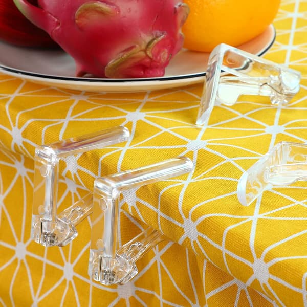 Klara plastduksklämmor Picknickduksklämmor Spring Loa