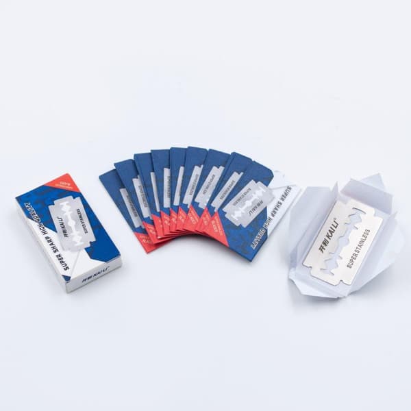 Barberblade Dobbelte barberblade -pakke Kaili Super Stainless silver