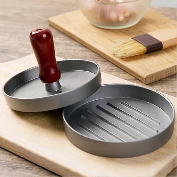 Kök Hamburger Kött Verktyg Burger Form Rund Form Hamburger Nötkött Kött Burger Press Patty Maker Mol