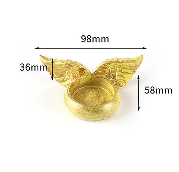 Vinge Ljusstake Juldekoration Ornament