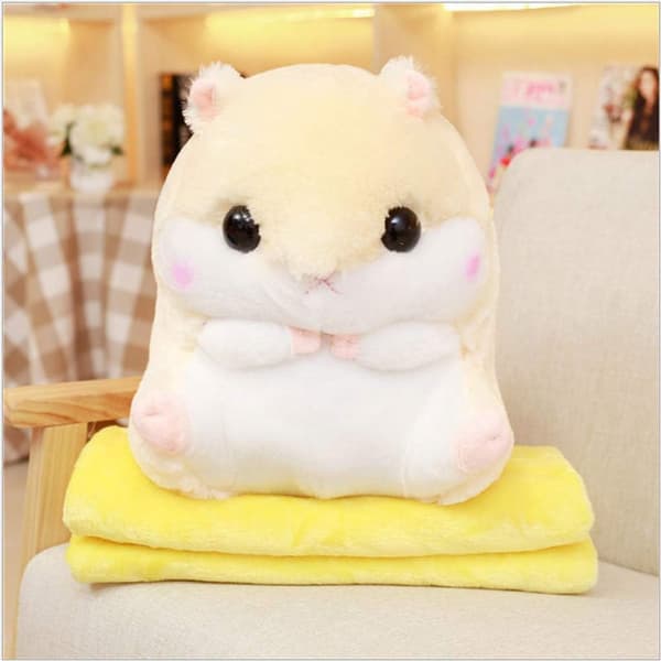 Plys hamster krammedyr legetøj 24,6 cm
