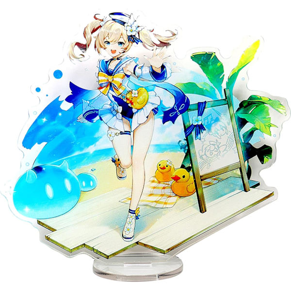 Genshin Impact Character Akryl Perifer Spilleplakat