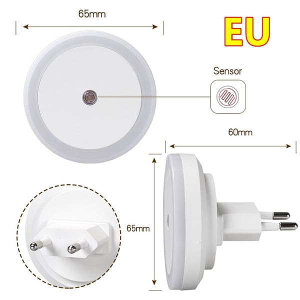 Nattlys Varmt lys VARMT HVITT EU EU Warm White EU-EU