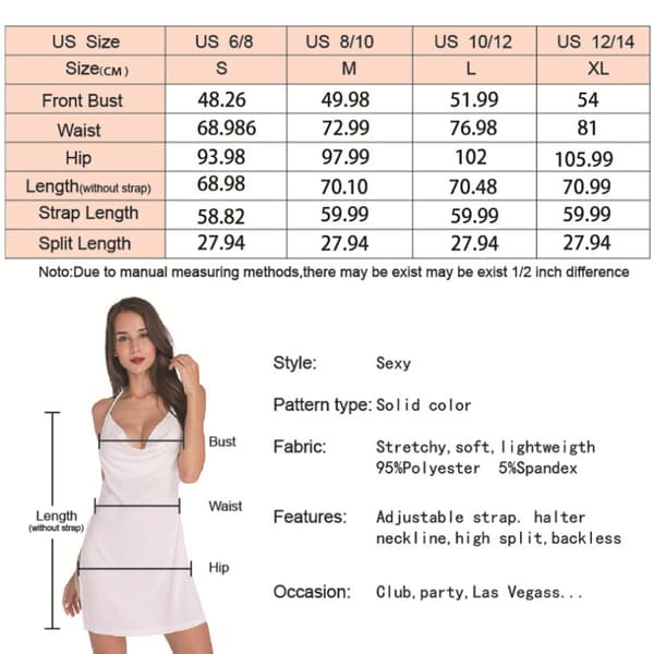 Ärmlös klänning Dambandage Bodycon Miniklänning BLACK S