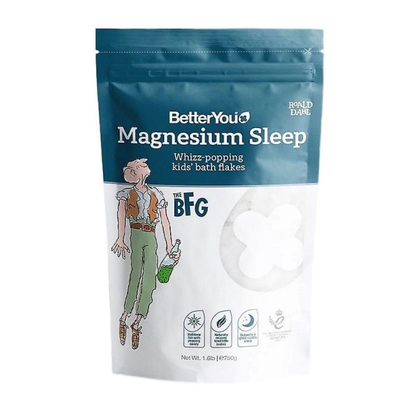 BetterYou Kids Sleep Magnesium Badeflak 750g null none