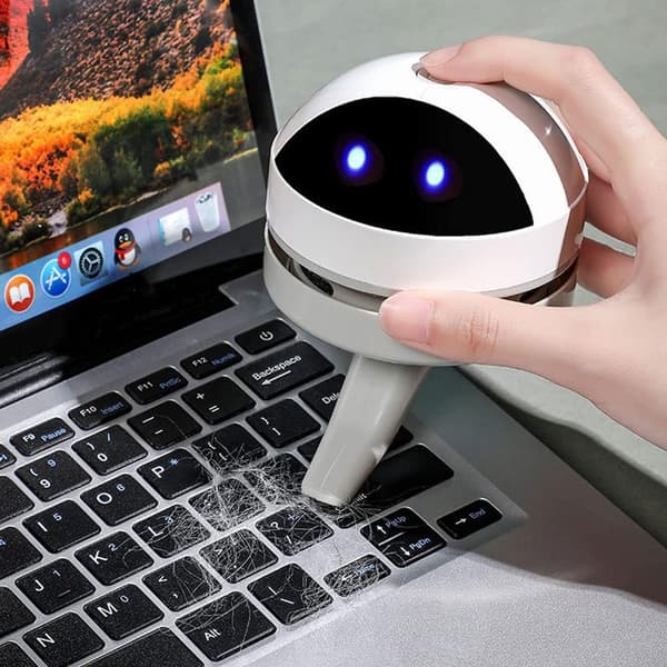 Mini dammsugare för skrivbord, USB-uppladdningsbar