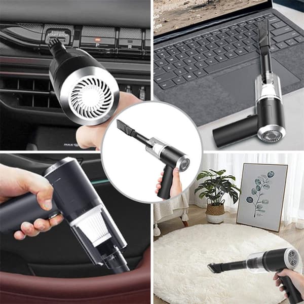 Handhållen Dammsugare Liten Mini Bärbar Bil Auto Hem Wire