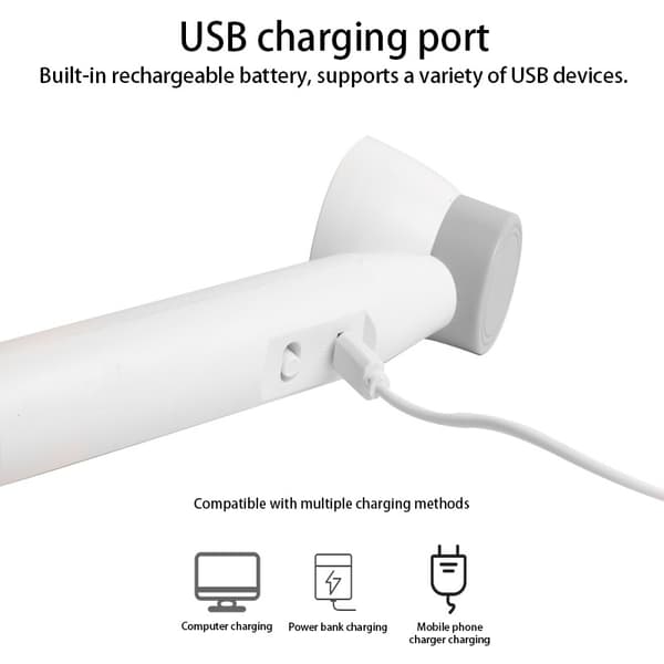 3-i-1 natlampe Smart skrivebordslampe skabsbelysning Charging version