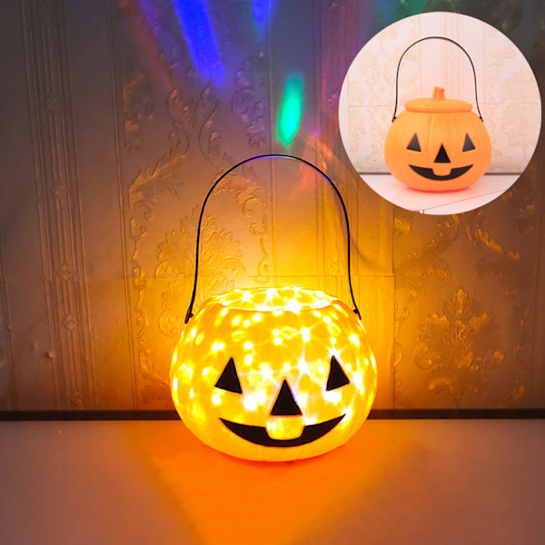 Halloween Gresskar Lanterne LED Gresskar Lanterne Triangle
