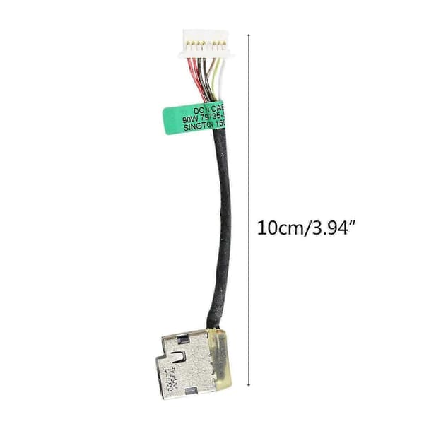 DC-virtaliitinpistoke latausportti kaapelilla HP Pavilion X360:lle
