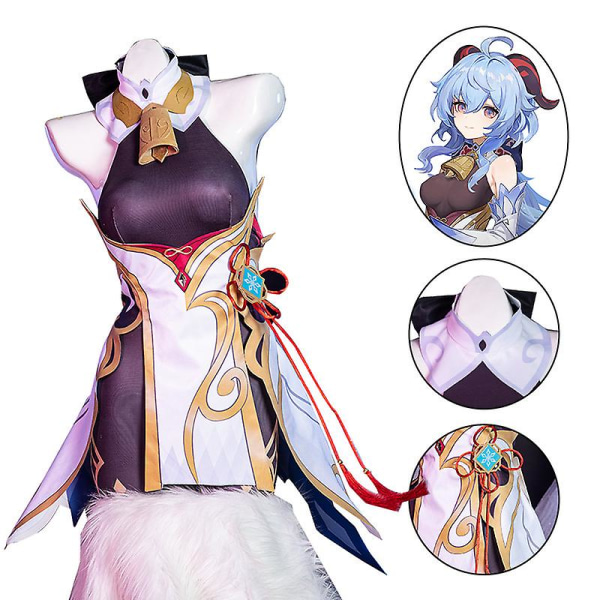 Genshin Impact ,genshin Impact Genshin Cosplay ,spelkaraktär Cyno Cos Uniform Fancy Dress Kläder,genshin Impact Halloween festklänning Costume XS