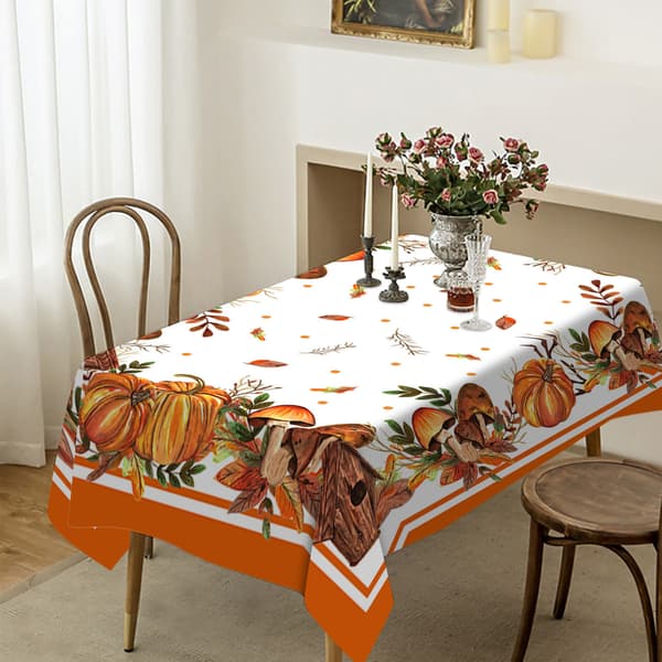 Firkantet duk 137*137 cm (gresskar)