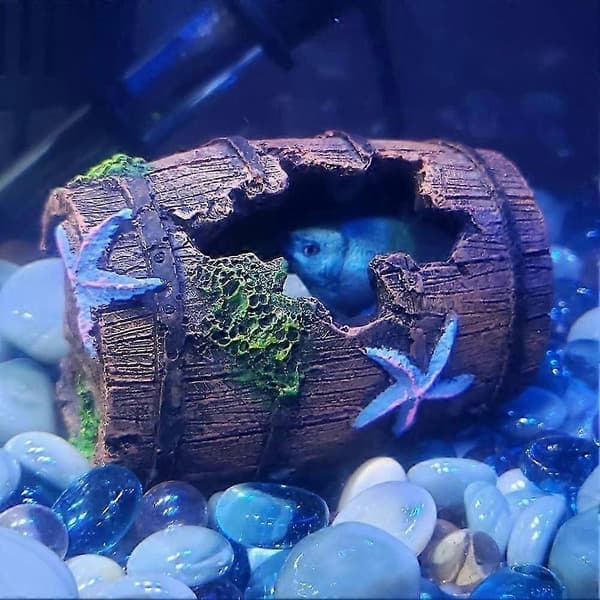 Akvariedekorasjoner Betta-hule gjemmested for fisketank