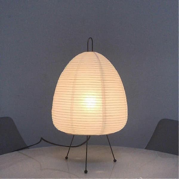 Japansk rispapperslykta LED Bordslampa Vardagsrum Sovrum Sängbord Studierum Hotell Hemvist Stativ