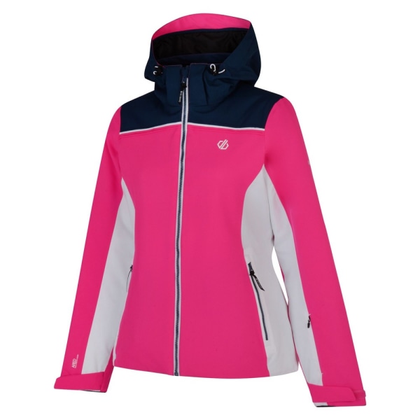 Dare 2b Dam/Dam Validate Waterproof Ski Jacket  Cyber Cyber Pink/Blue Wing 8 UK