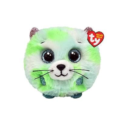 TY Beanie Balls Evie Grön Katt multicolor