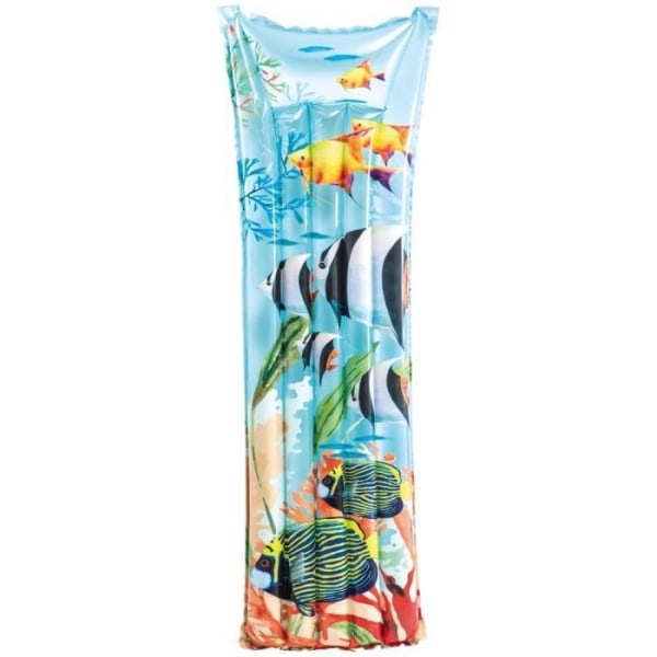 Intex Bademadrass MultiColor Fiskar