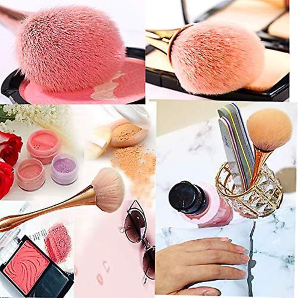 Stor makeupbørste Makeupbørste til stor dækning Blandet multifunktionel makeupbørste Dlosd Large Powder (guld) 1 stk Style2