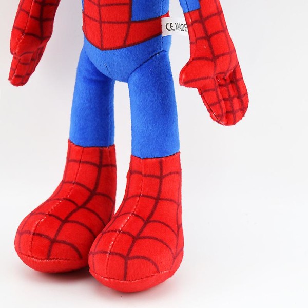 Marvel Spidey og hans fantastiske venner Plysjdukke Tegneseriefigur for barn Bursdagsgave Red