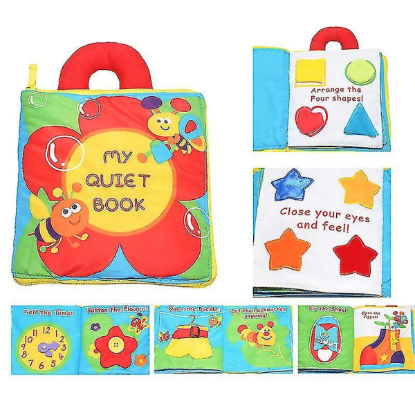 Baby Cloth Book Soft Baby Cloth Books Early Learning Gift