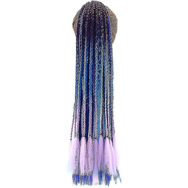 Barn Twist Braid Rope Hästsvans Hårprydnad Tjejhår 12st