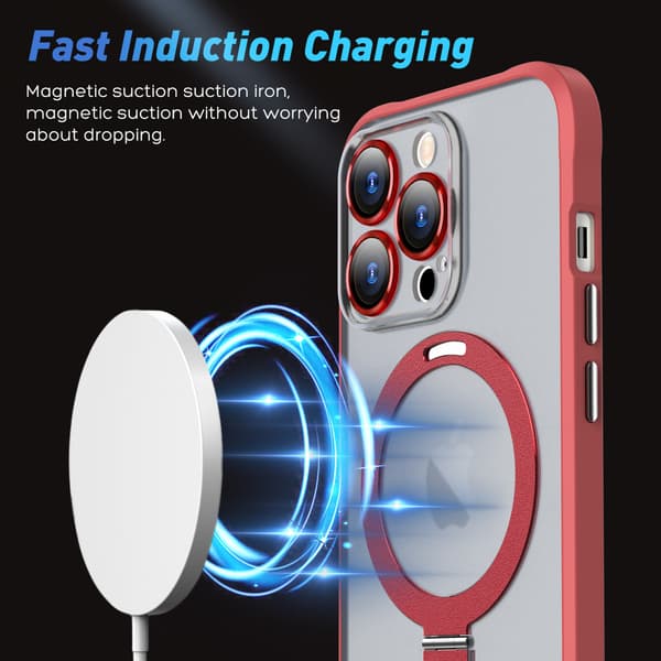 ##/Mobiltelefonetui luksus mobiltelefonetui til iPhone14Pro etui solid metalring##/