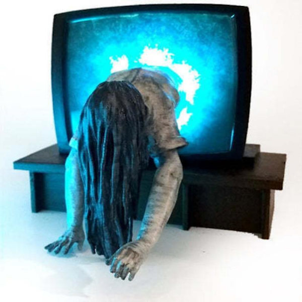 Jason Voorhees Figur Halloween Skräck Jason Samara Morgan Light Up Diorama Yamamura Sadako