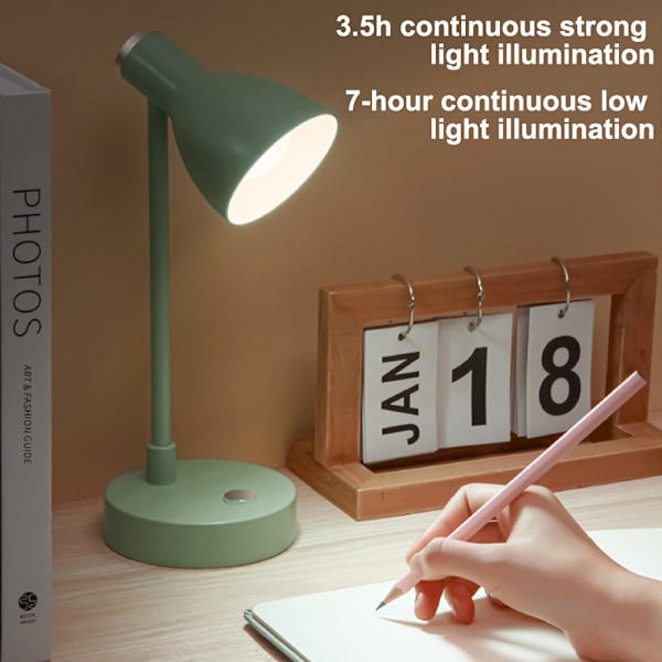 LED ögonskydd inlärningsbordslampa USB uppladdningsbar