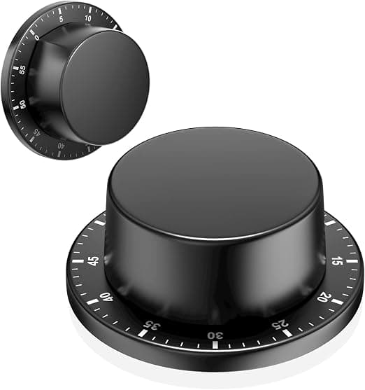 Mekanisk Kjøkkentimer, Magnetisk Timer, Vanntett