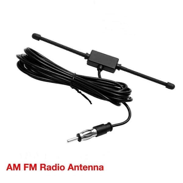 2 STK Bil AM/FM Radioantenne for Bil SUV Radiostereomottaker Værhornsformet Multifunksjonsantenne
