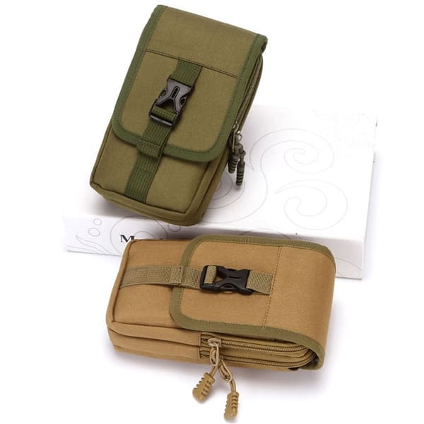Tactical Molle Pouches Liten lomme KHAKI