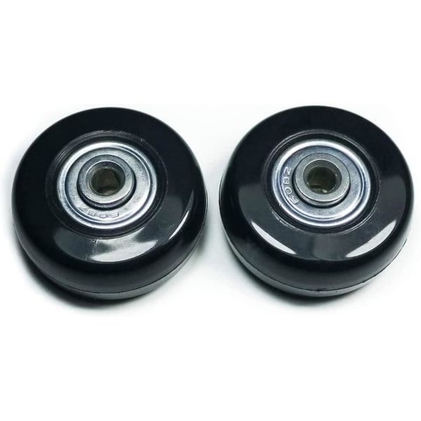 4 Pyörää Kestävät Hiljaiset Matkalaukun Vaihtopyörät Kumiset Kääntyvät Pyörät Korjaussarjat (50 mm X 18 mm)